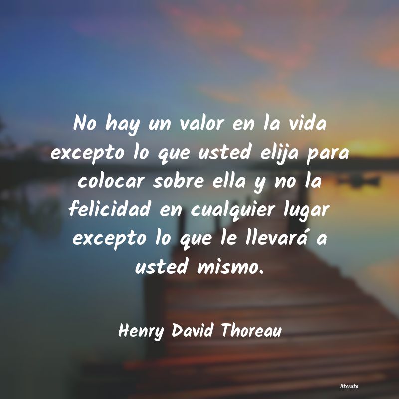 Frases de Henry David Thoreau