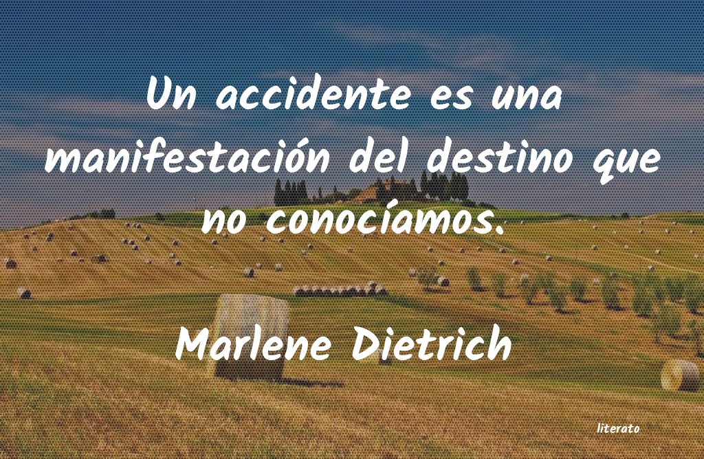 Frases de Marlene Dietrich