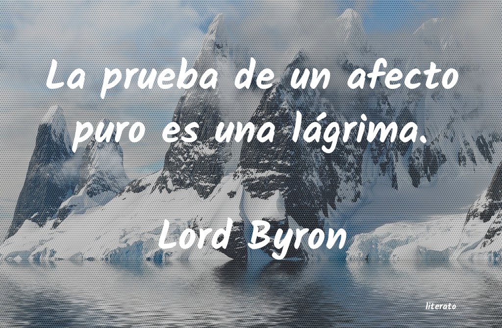 frases de Lord Byron