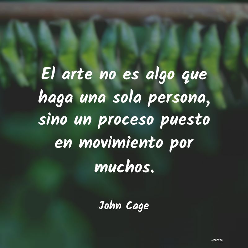 Frases de John Cage