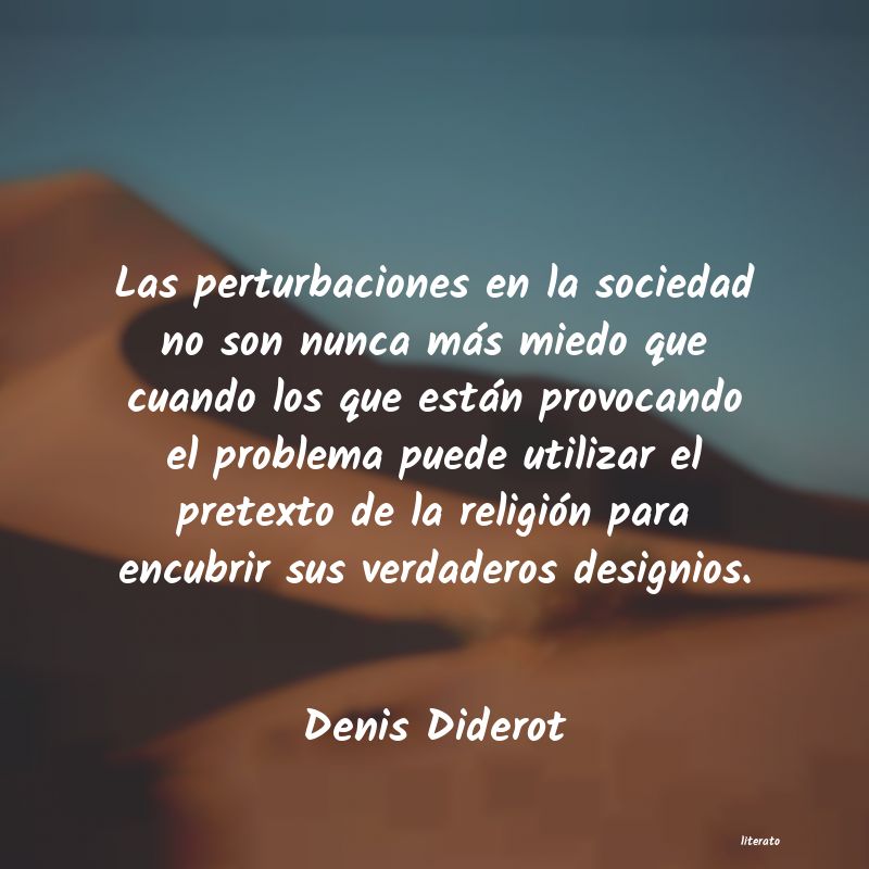 Frases de Denis Diderot