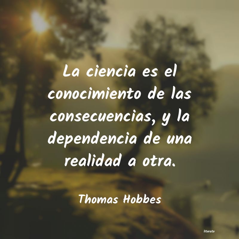 Frases de Thomas Hobbes