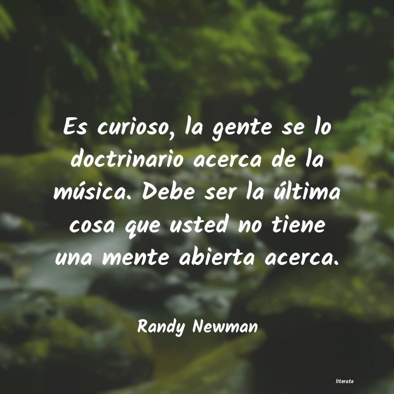 Frases de Randy Newman