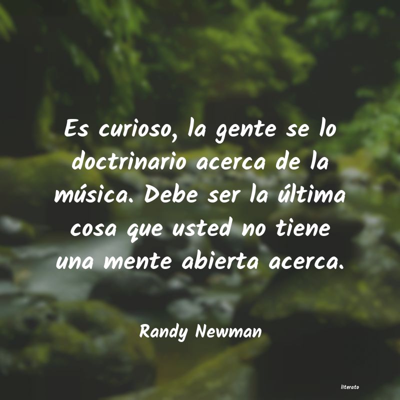 frases de Randy Newman