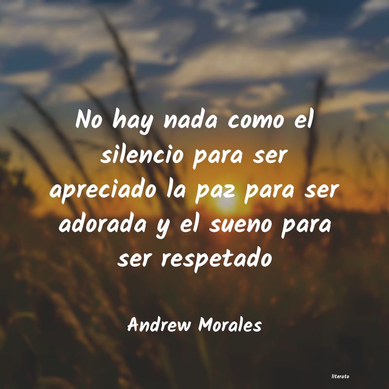 Frases de Andrew Morales