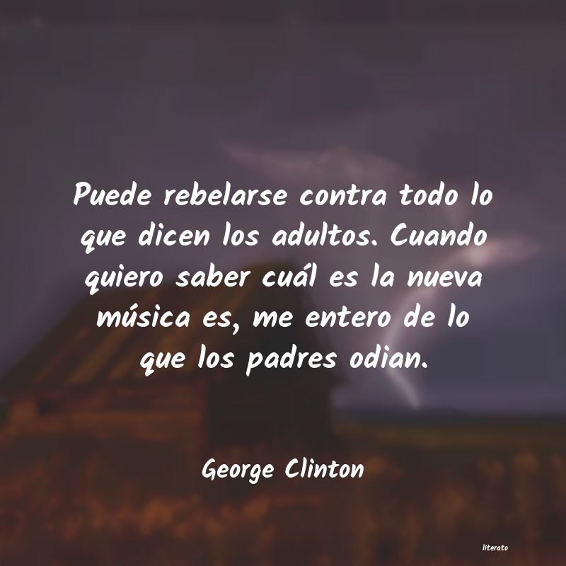 Frases de George Clinton