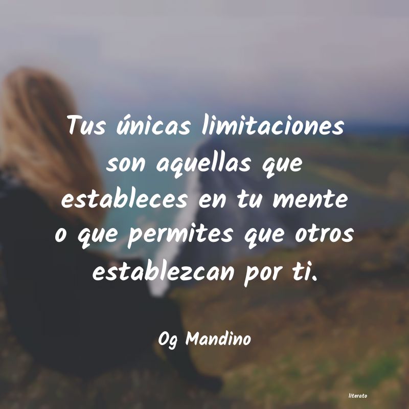 frases de Og Mandino