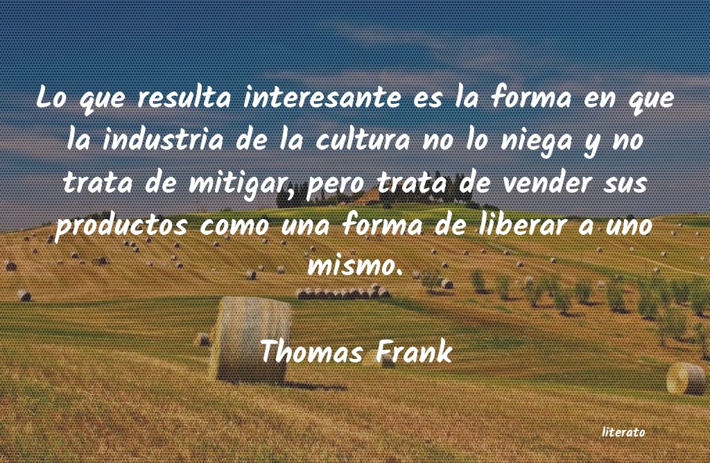 Frases de Thomas Frank