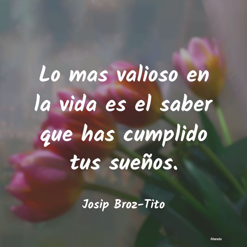 Frases de Josip Broz-Tito