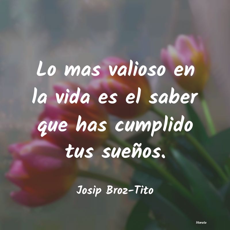 frases de Josip Broz-Tito