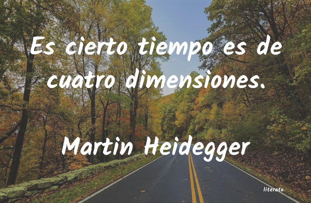 frases de Martin Heidegger