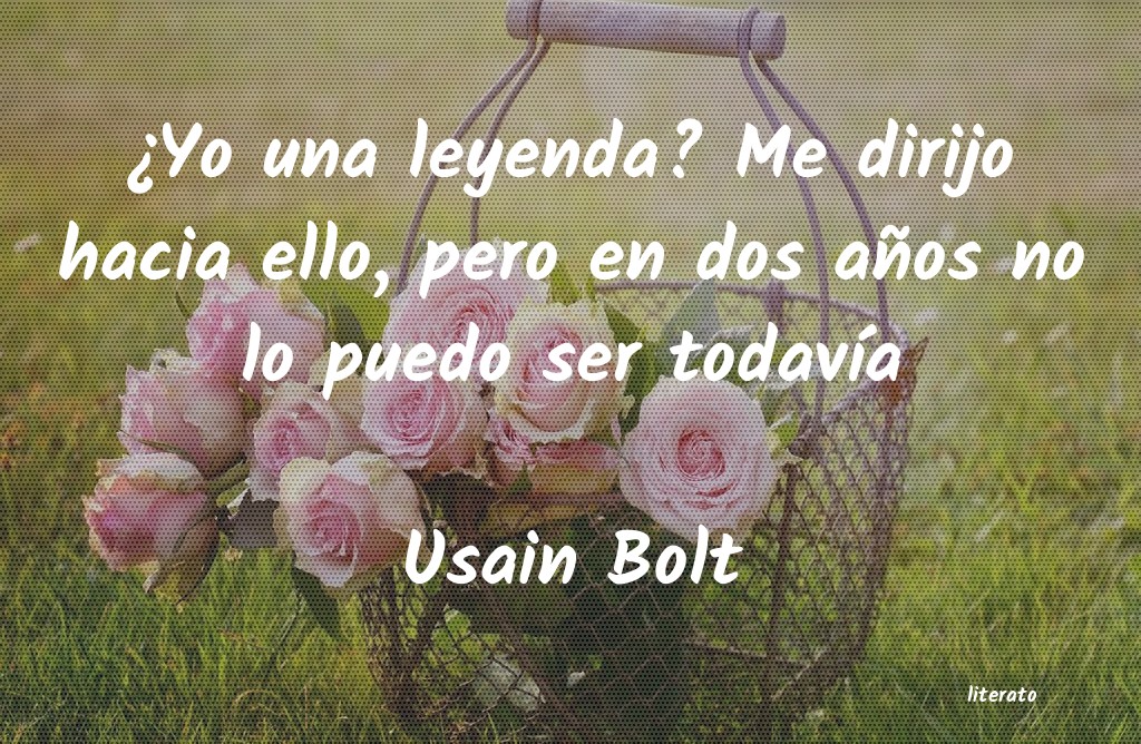 frases de Usain Bolt
