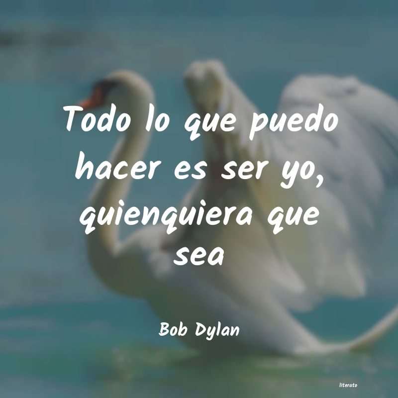frases de Bob Dylan