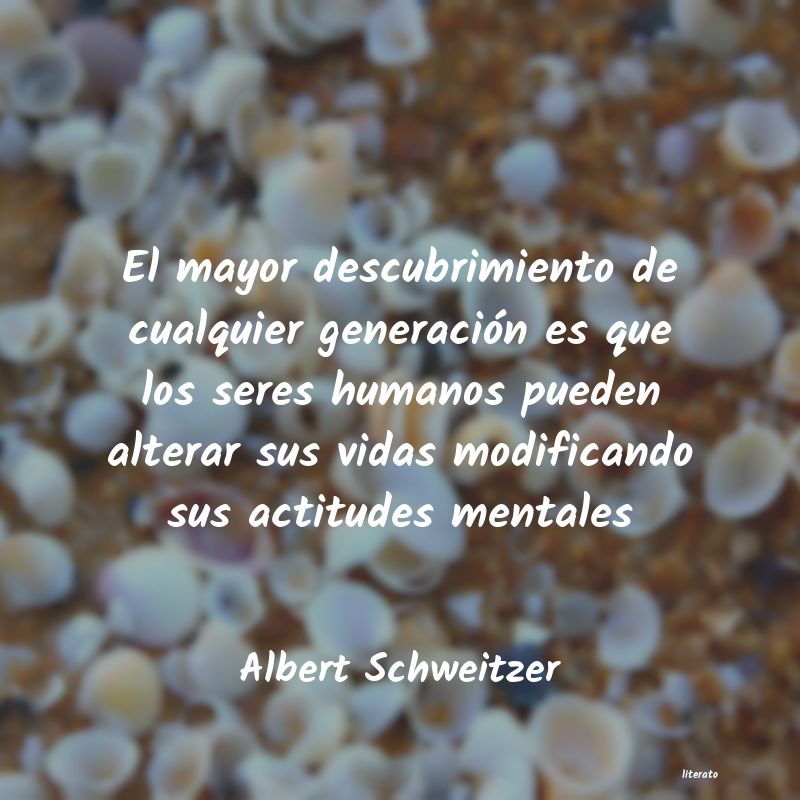 Frases de Albert Schweitzer