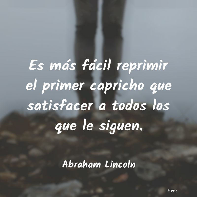 Frases de Abraham Lincoln