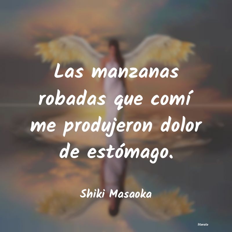 frases de Shiki Masaoka