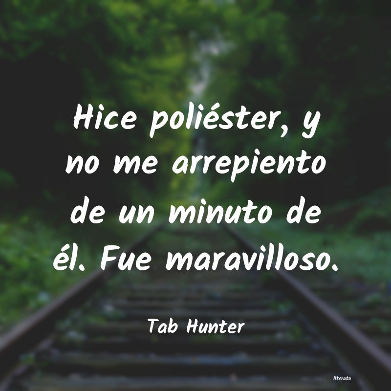 frases de Tab Hunter