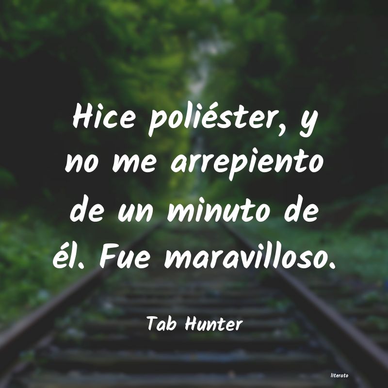 Frases de Tab Hunter