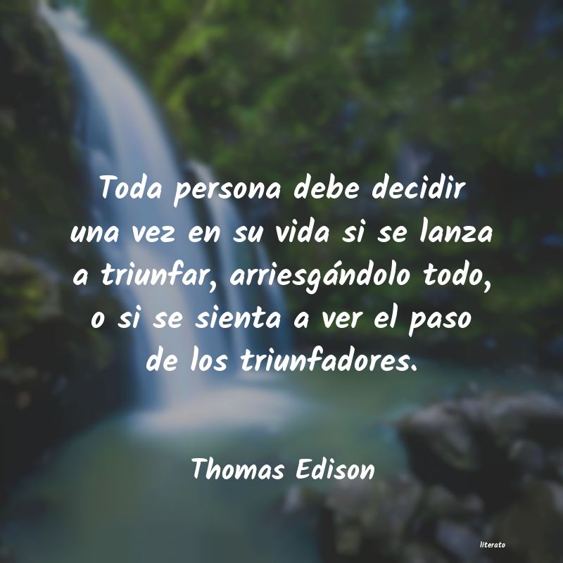 Frases de Thomas Edison