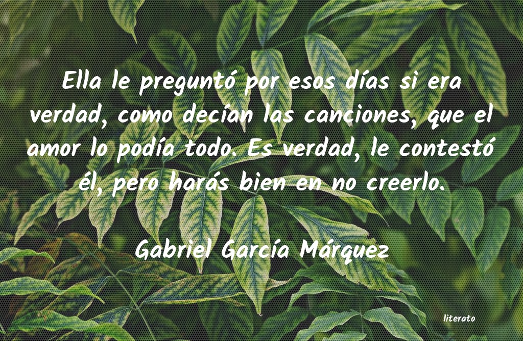 Frases de Gabriel García Márquez