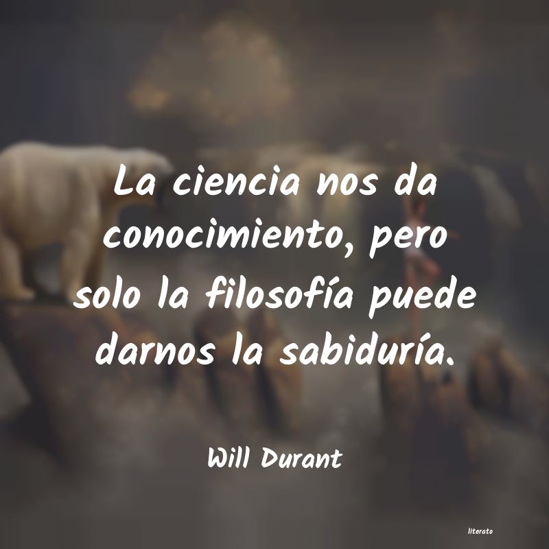 frases de Will Durant