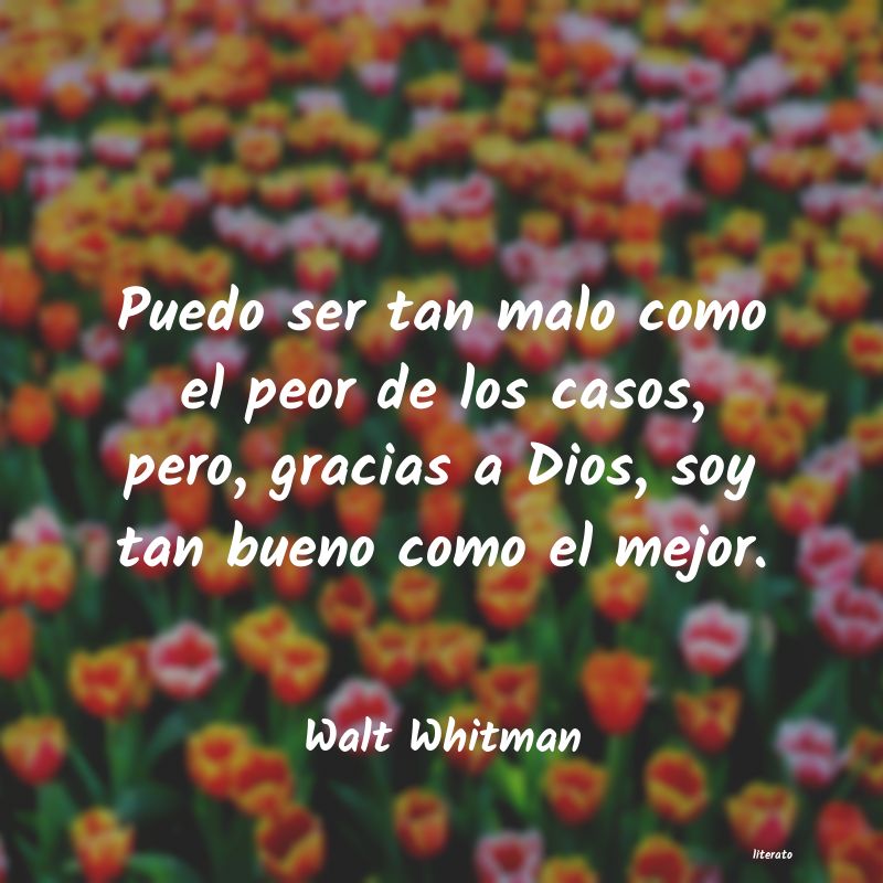 Frases de Walt Whitman