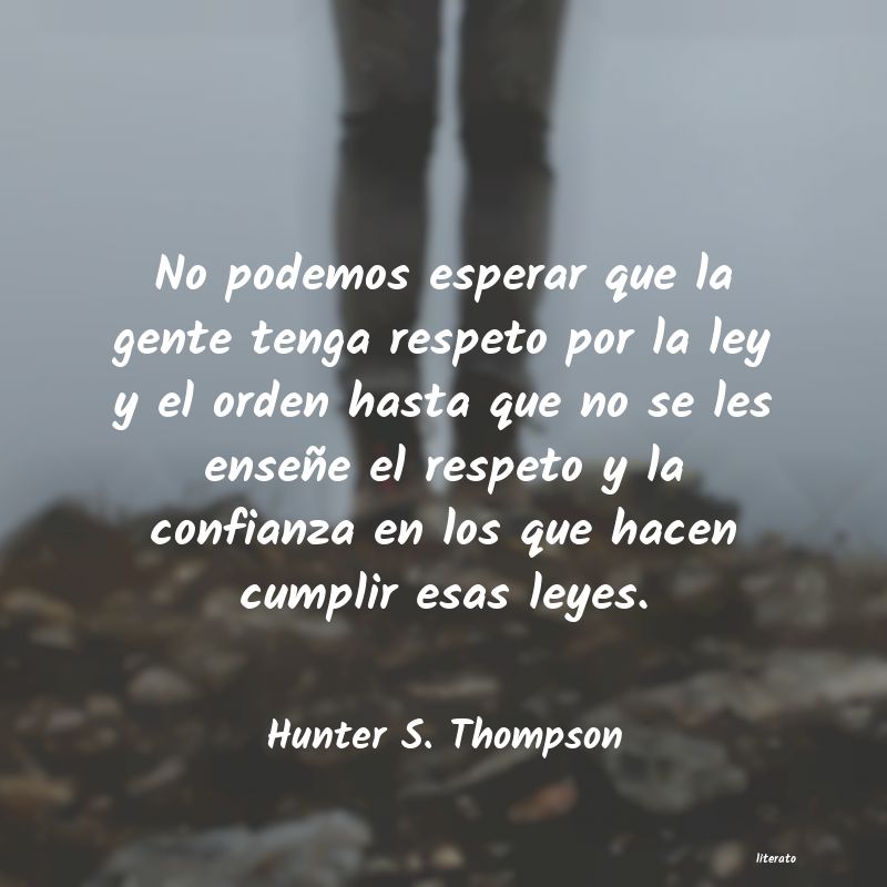 frases de Hunter S. Thompson