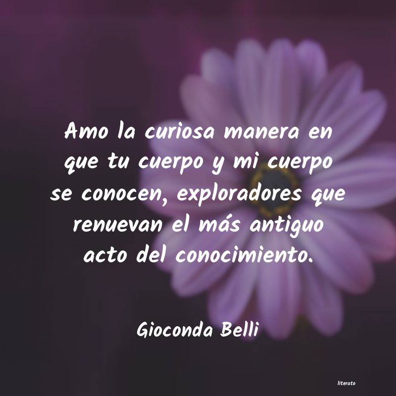 frases de Gioconda Belli