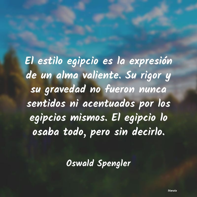 Frases de Oswald Spengler