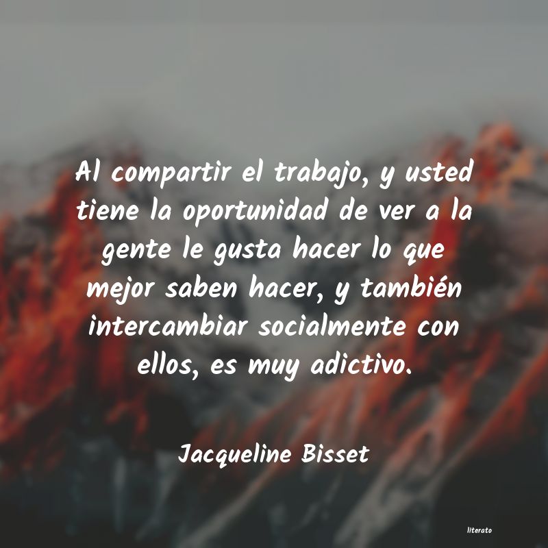 frases de Jacqueline Bisset