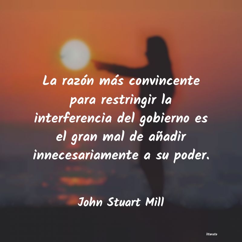 Frases de John Stuart Mill