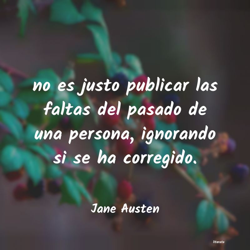 Frases de Jane Austen