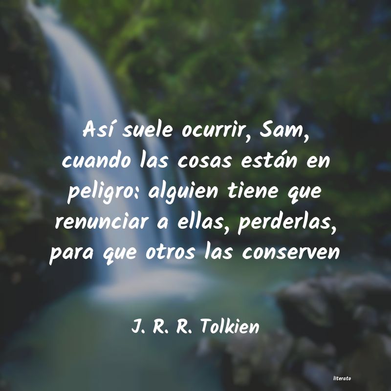 Frases de J. R. R. Tolkien