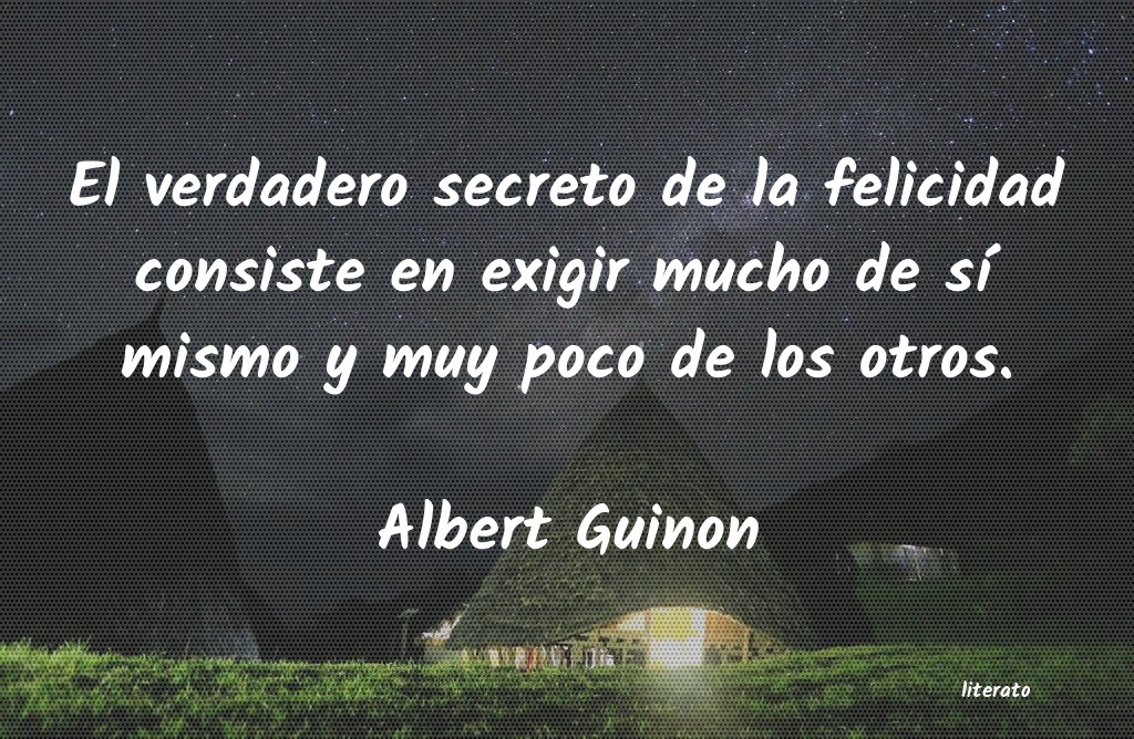 frases de Albert Guinon