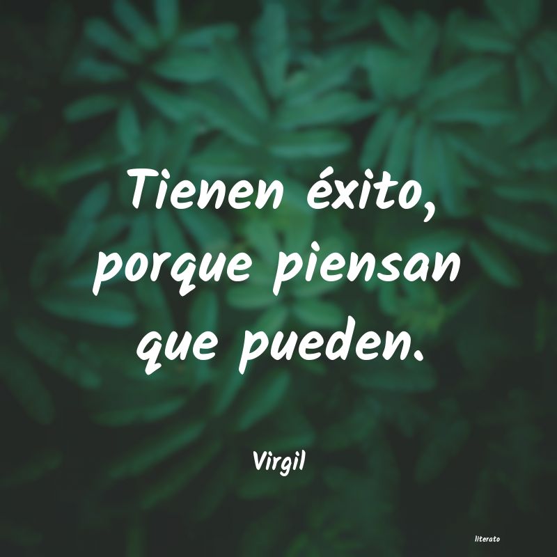 Frases de Virgil