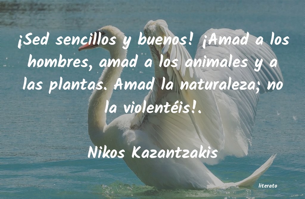 Frases de Nikos Kazantzakis