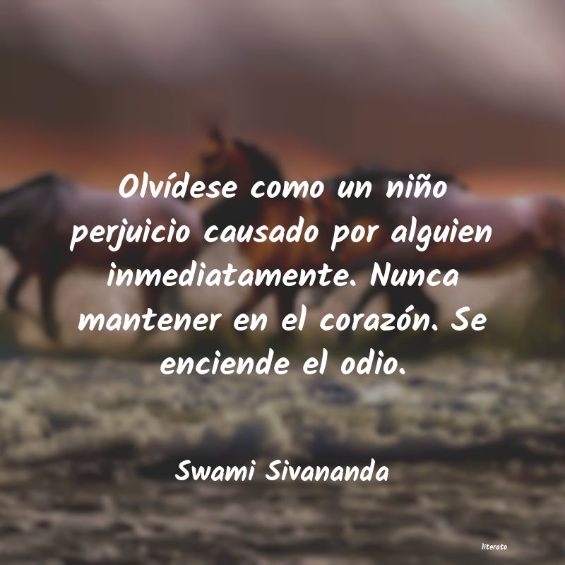 frases de Swami Sivananda