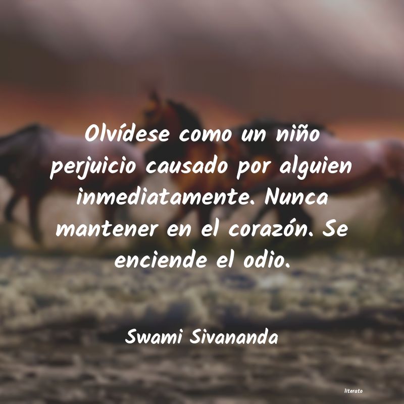 Frases de Swami Sivananda