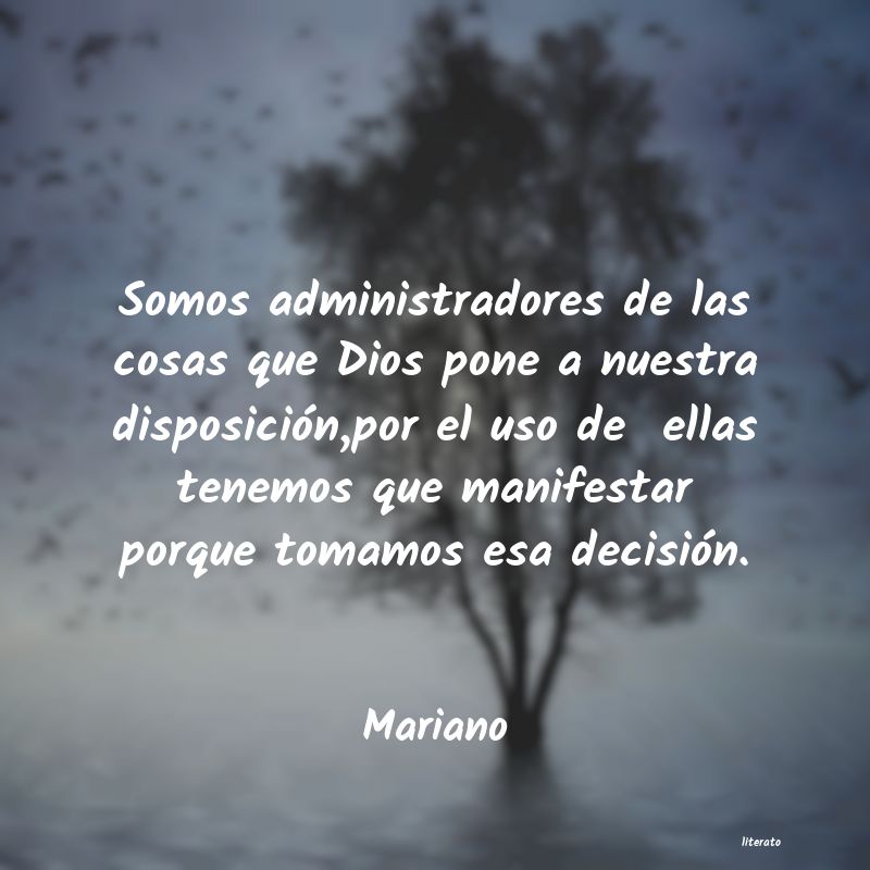 Frases de Mariano