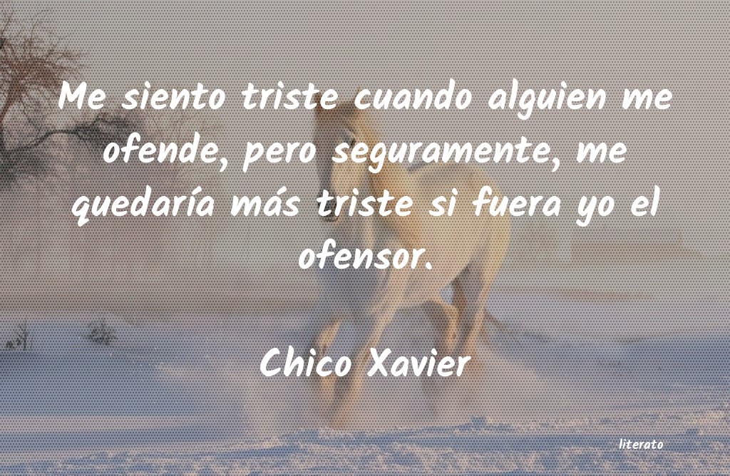 Frases de Chico Xavier