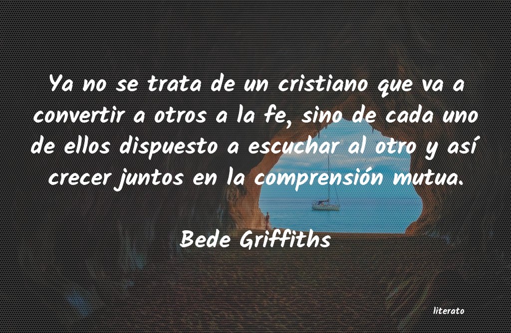 Frases de Bede Griffiths