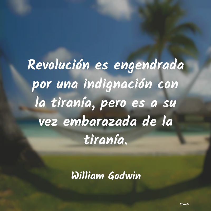 frases de William Godwin