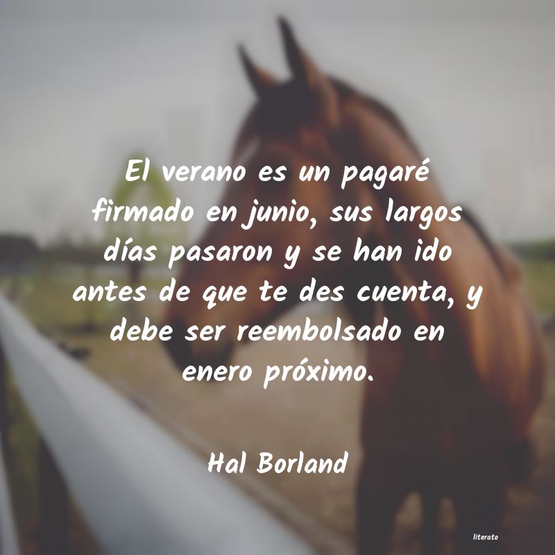 Frases de Hal Borland