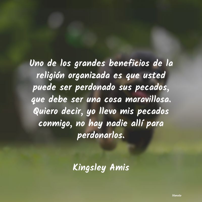 frases de Kingsley Amis