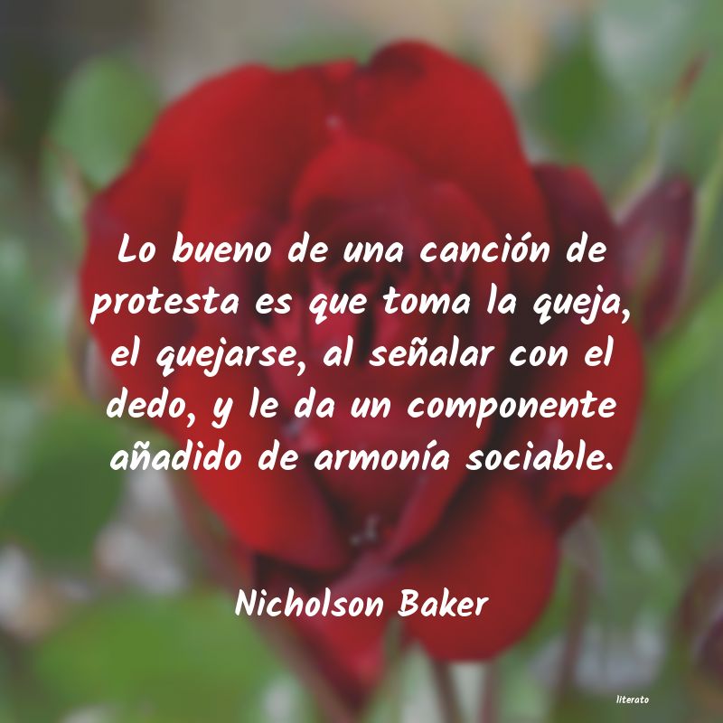 Frases de Nicholson Baker