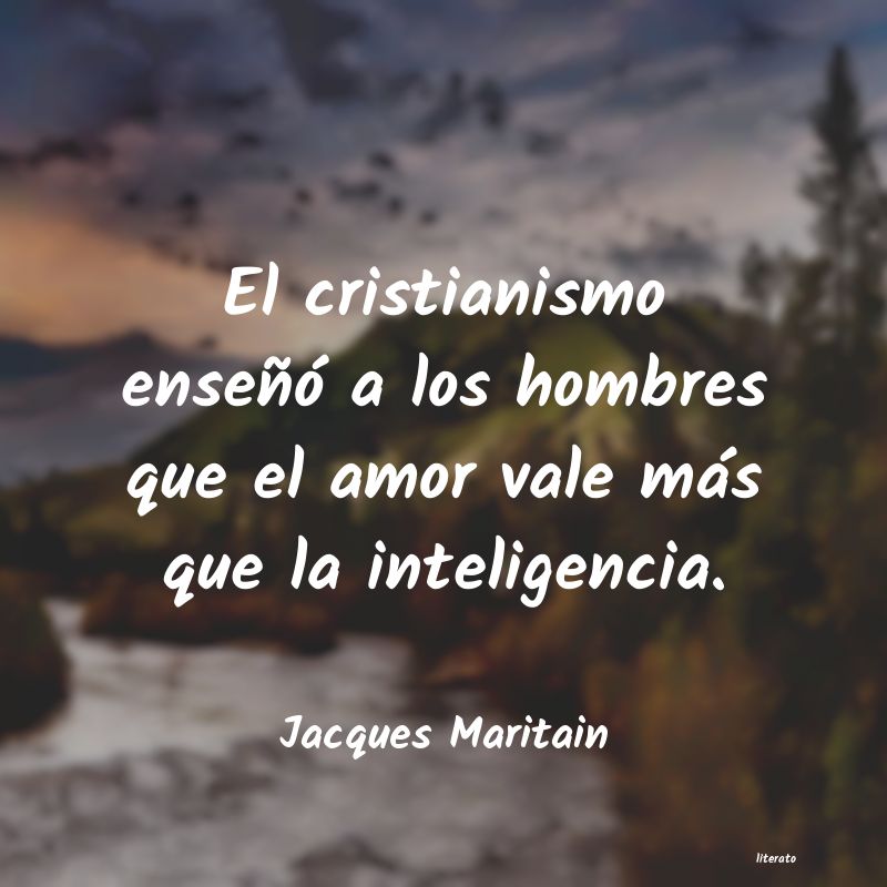 frases de Jacques Maritain