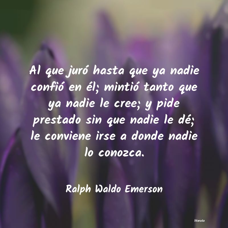 Frases de Ralph Waldo Emerson