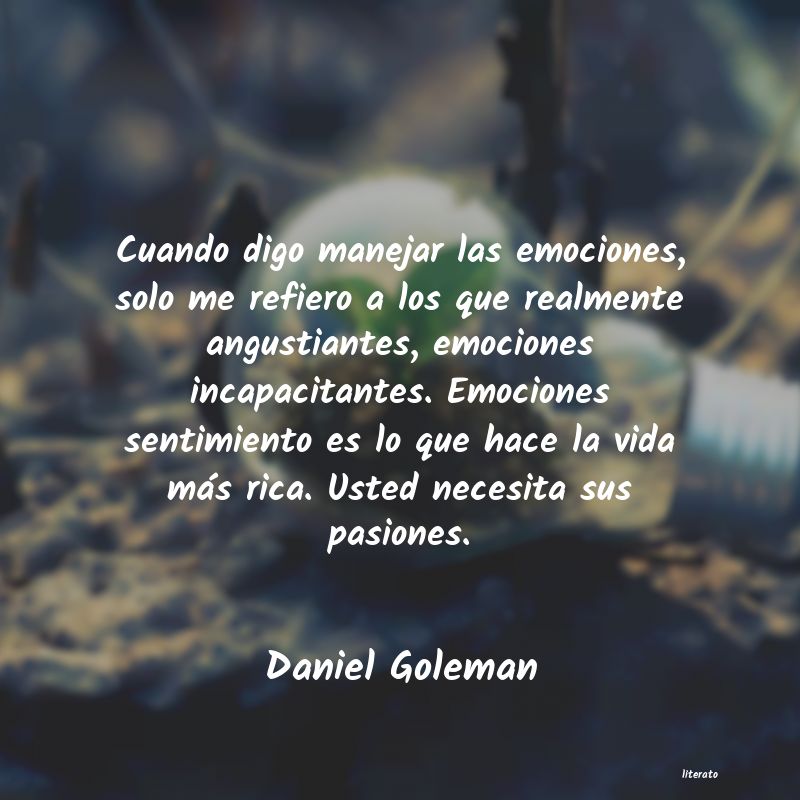 Frases de Daniel Goleman