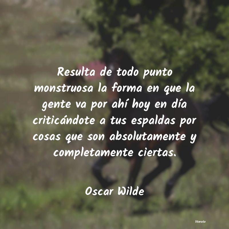 Frases de Oscar Wilde