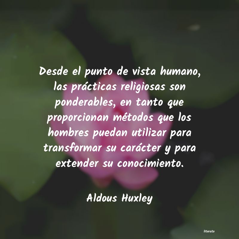 Frases de Aldous Huxley